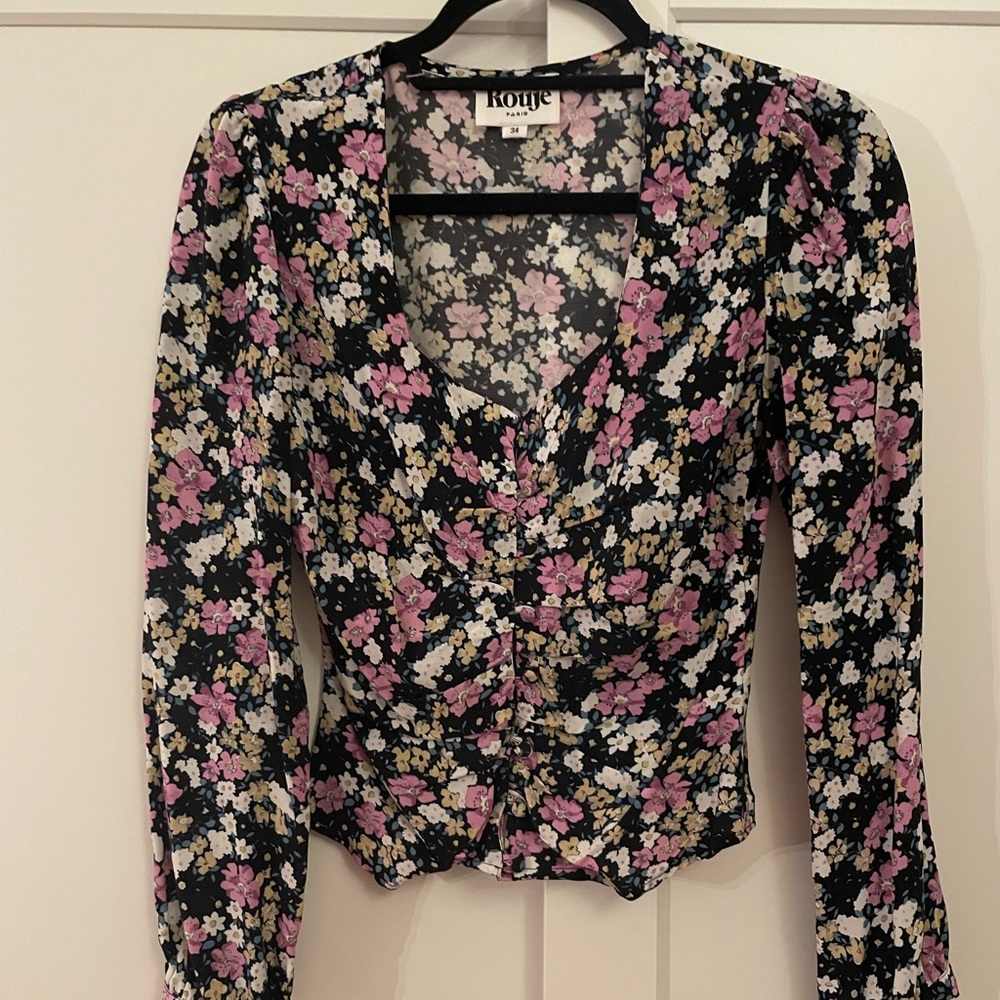 Rouje Paris Floral Blouse